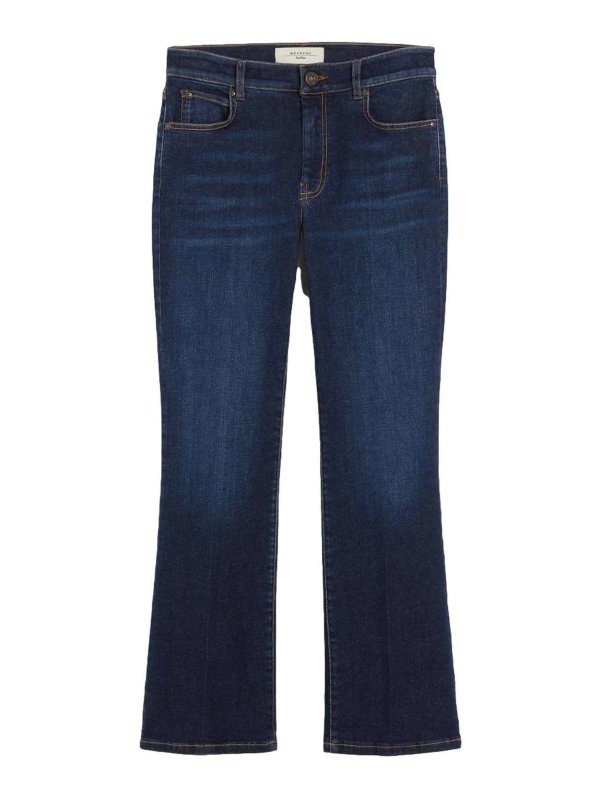 WEEKEND MAX MARA: Straight Leg Jeans - Straight Leg Jeans - Blau