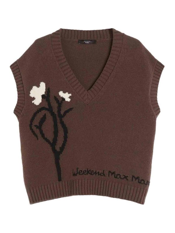 WEEKEND MAX MARA: vests - Bran