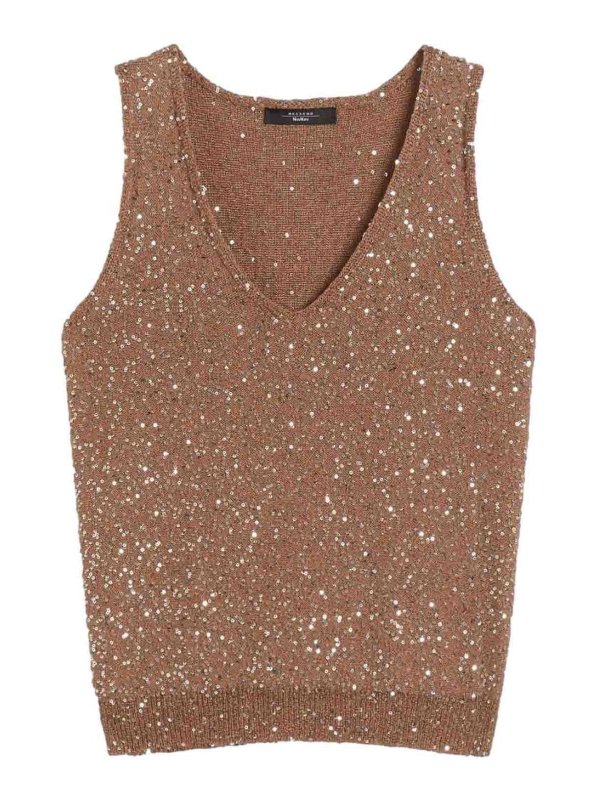 WEEKEND MAX MARA: クルーネック - クルーネック - ブラウン