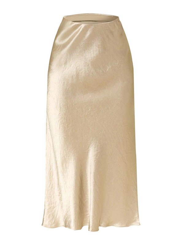 Max Mara: Knielange und Midi Röcke - Midirock - Camel