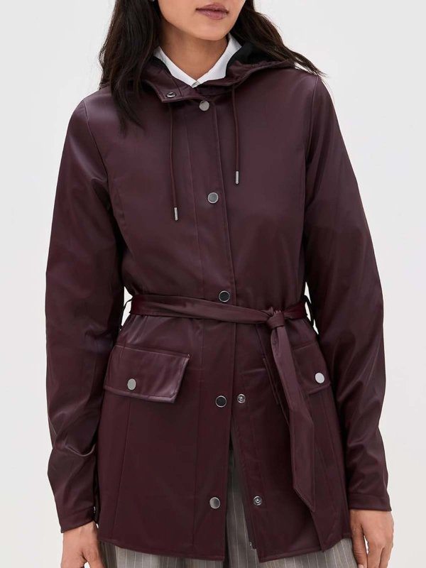 The Best Shops RAINS: Chaquetas casual - Chaqueta Casual - Rojo Oscuro