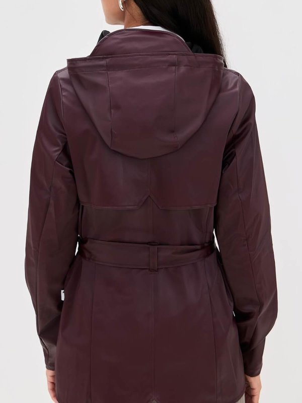 Chaqueta Casual - Rojo Oscuro shop online: RAINS