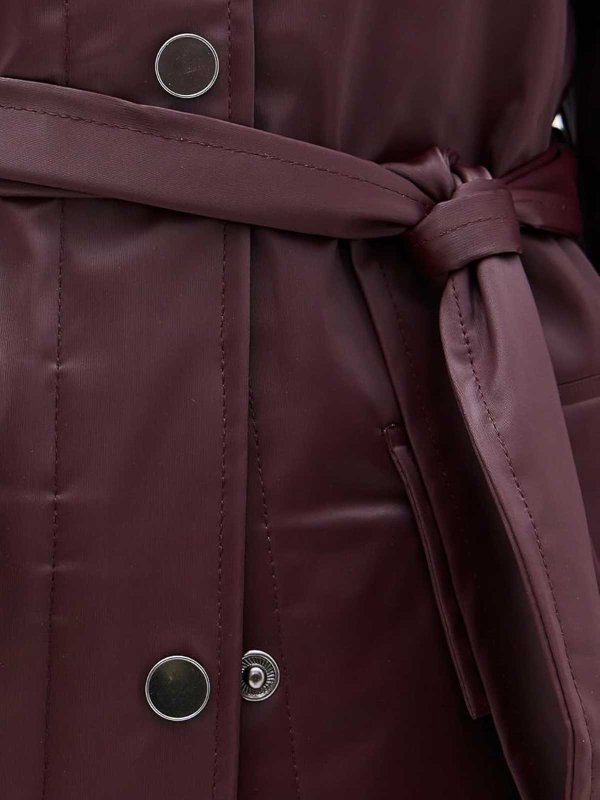 The Best Shops RAINS: Chaqueta Casual - Rojo Oscuro