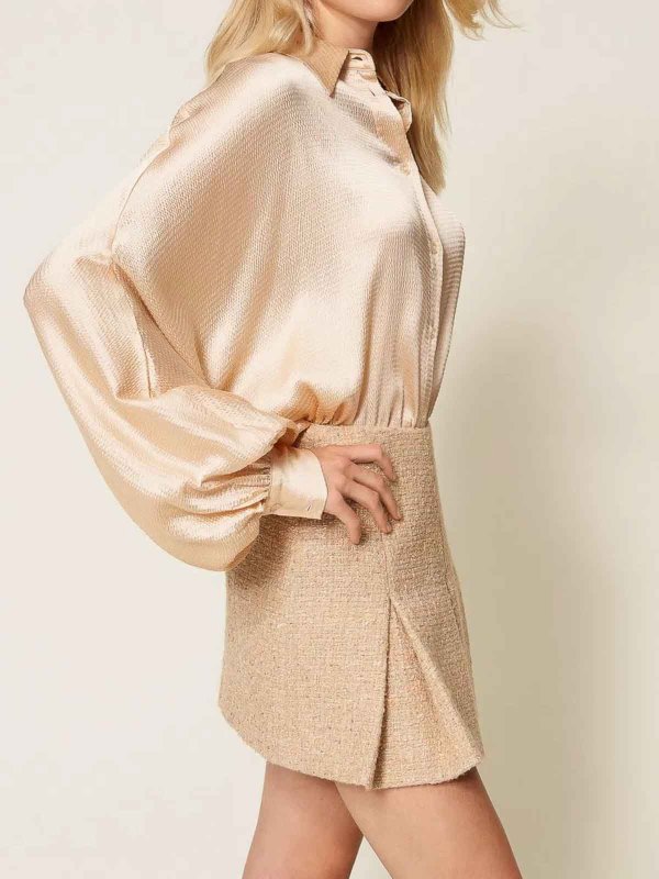 シャツ - ベージュ shop online: TWINSET