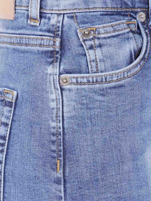 The Best Shops TWINSET: ストレートジーンズ - ストレートジーンズ - ブルー