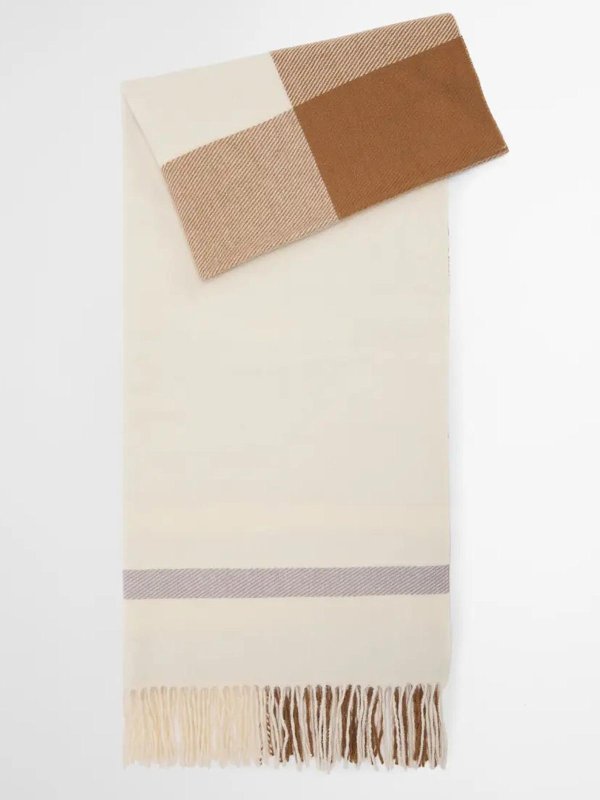 BARBOUR: Bufandas y pañuelos online - Bufanda - Color Carne Y Neutral