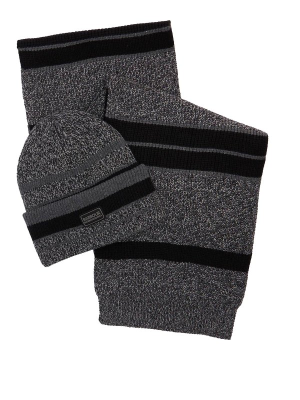 BARBOUR: beanies - Boston Beanie &Amp Scarf Gift Set