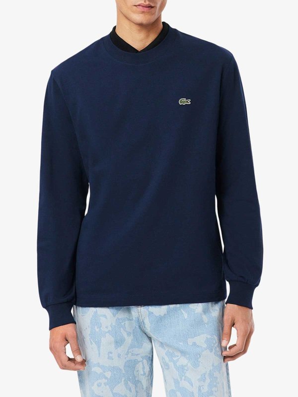 LACOSTE: T-shirts online - T-Shirt - Bleu