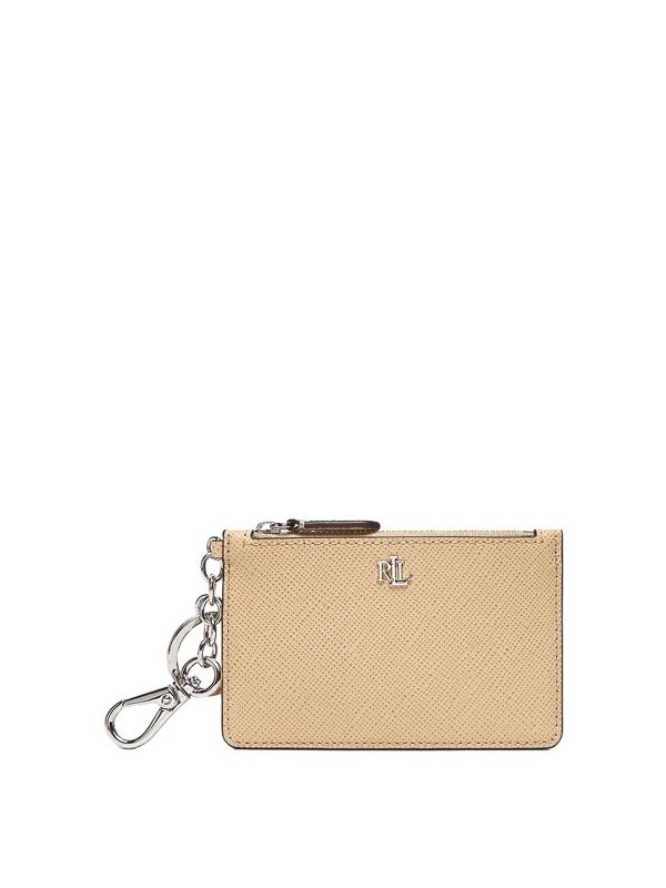 LAUREN RALPH LAUREN: Portemonnaies und Geldbörsen - Portemonnaie - Beige
