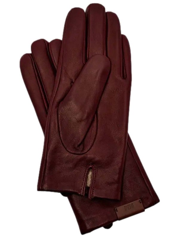 Max Mara: Guantes online - Guantes - Rojo Oscuro