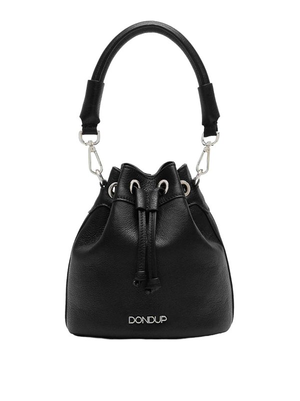 DONDUP: バケットバッグ - バケットバッグ - 黒