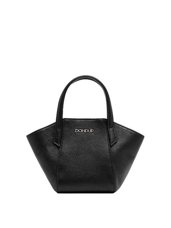 DONDUP: clutches - Grained Leather Mini Bag