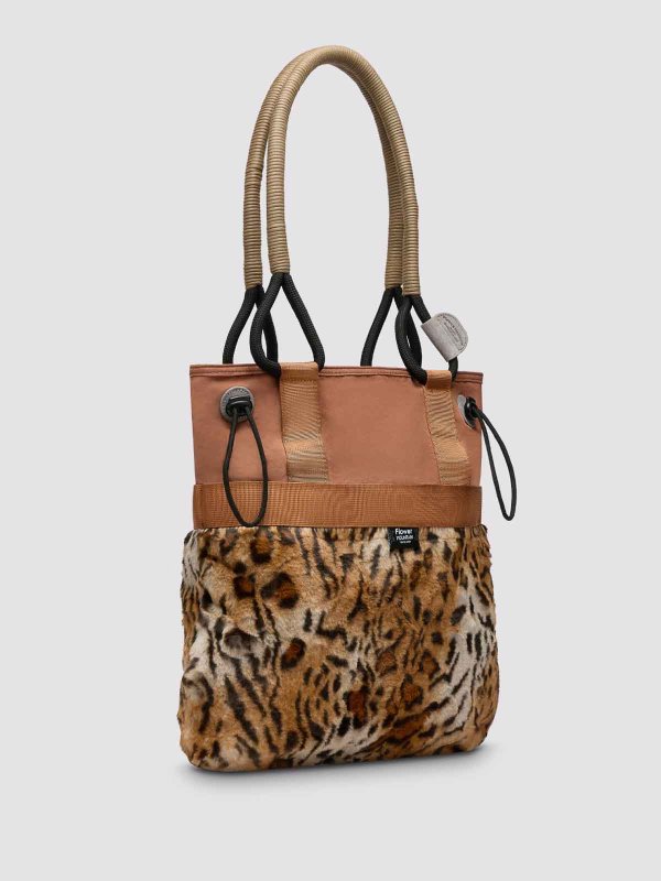 FLOWER MOUNTAIN: Sacs à main online - Sac Cabas - Marron