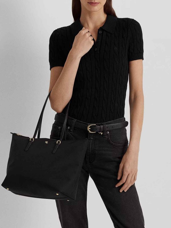 The Best Shops LAUREN RALPH LAUREN: Bolso Shopping - Negro