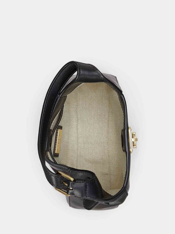 Schultertasche - Schwarz shop online: LAUREN RALPH LAUREN