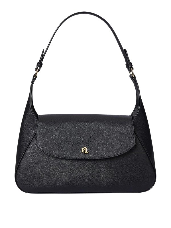LAUREN RALPH LAUREN: ショルダーバッグ - ショルダーバッグ - 黒