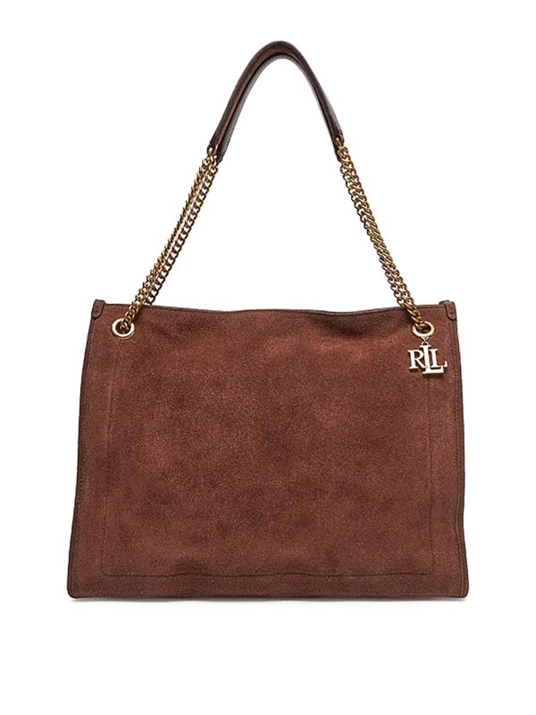 LAUREN RALPH LAUREN: Handtaschen - Shopper - Dunkelbraun