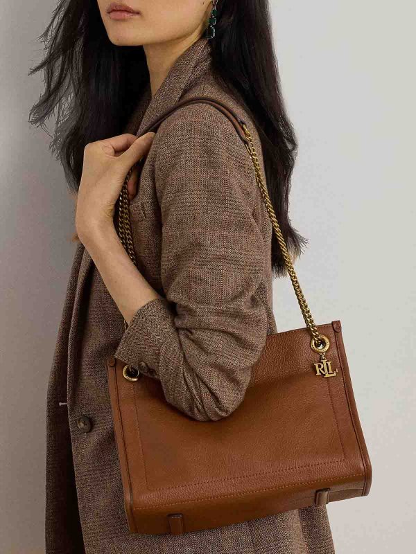 The Best Shops LAUREN RALPH LAUREN: トートバッグ - ブラウン