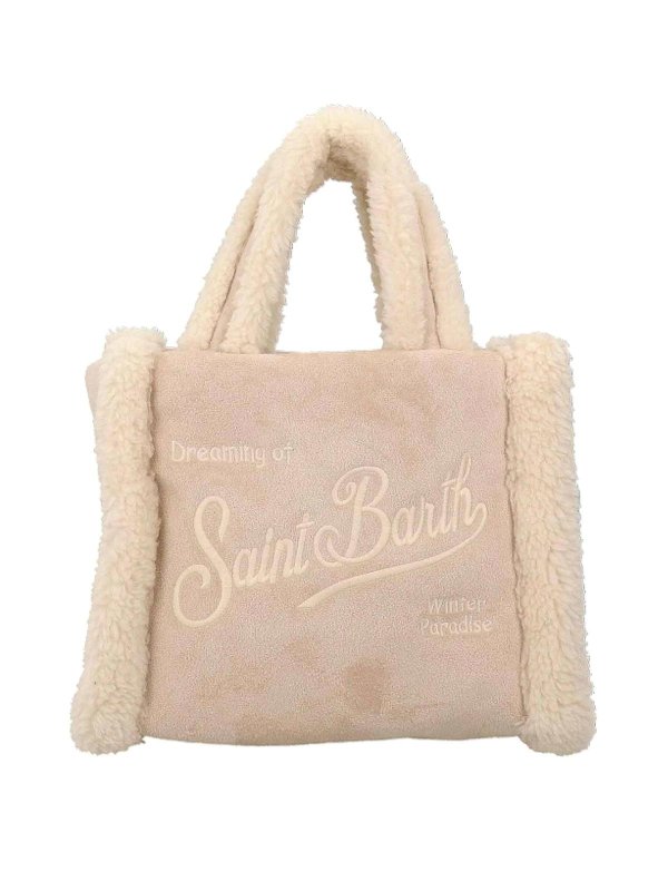 MC2 SAINT BARTH: Handtaschen - Shopper - Beige