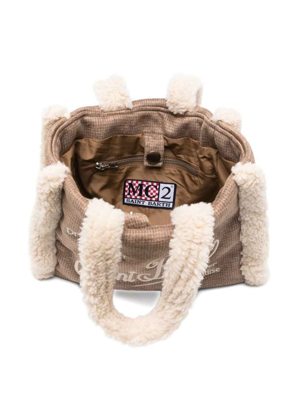 トートバッグ - ベージュ shop online: MC2 SAINT BARTH