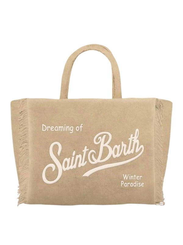 MC2 SAINT BARTH: Handtaschen - Shopper - Beige