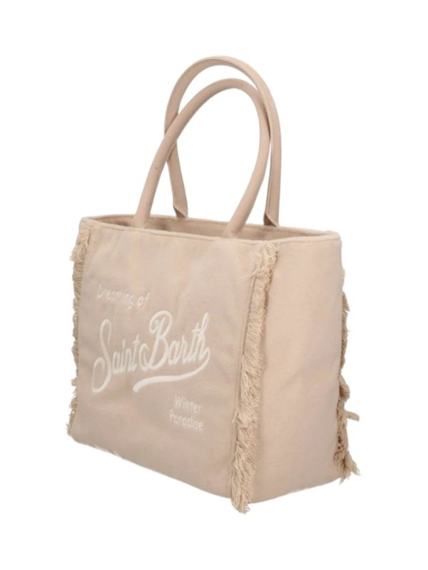 MC2 SAINT BARTH: Handtaschen online - Shopper - Beige