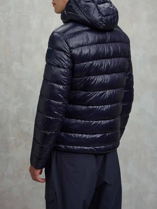 The Best Shops BLAUER: Kurze Daunenjacken - Daunenjacke - Blau