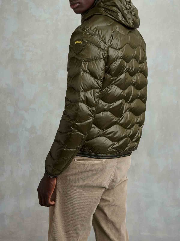 The Best Shops BLAUER: ダウン・ハイテクジャケット - ダウンジャケット - ダークグリーン