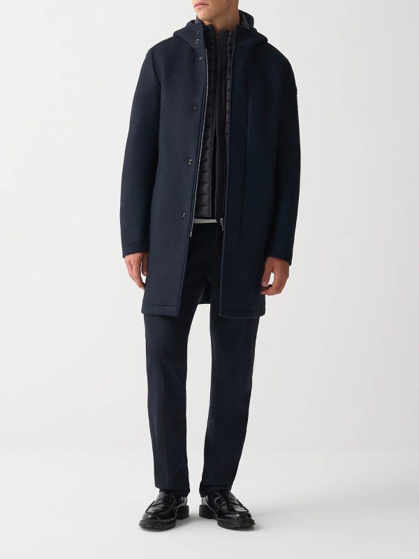 Colmar Originals: ニーレングスコート online - 膝丈コート - ブルー