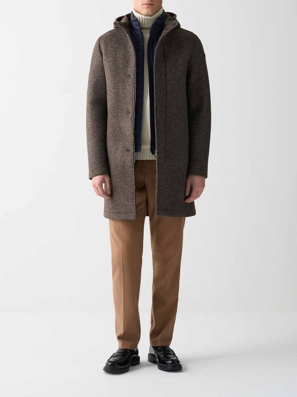 Colmar Originals: ニーレングスコート online - 膝丈コート - ブラウン