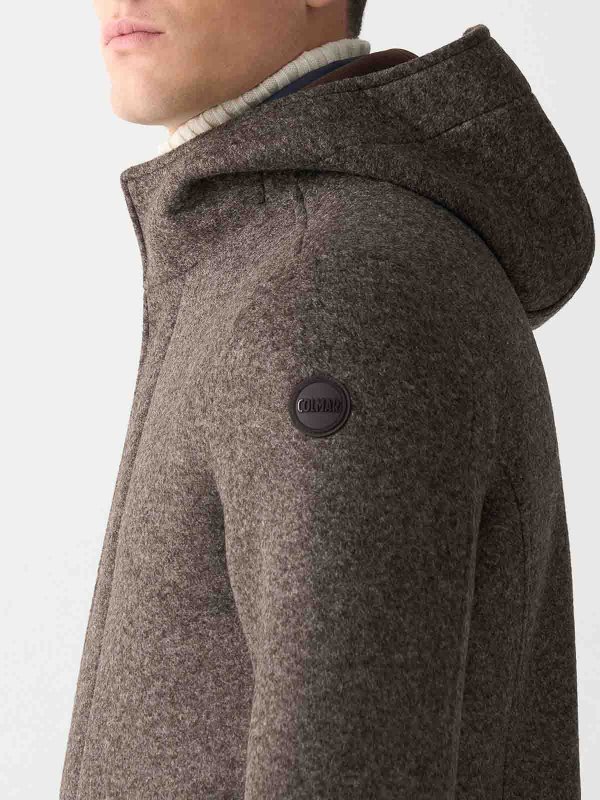 膝丈コート - ブラウン shop online: Colmar Originals