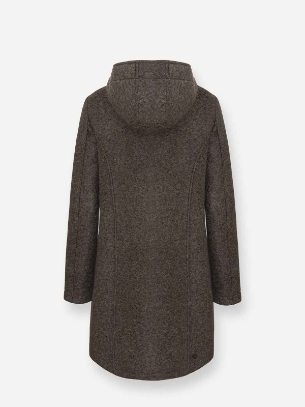 The Best Shops Colmar Originals: 膝丈コート - ブラウン