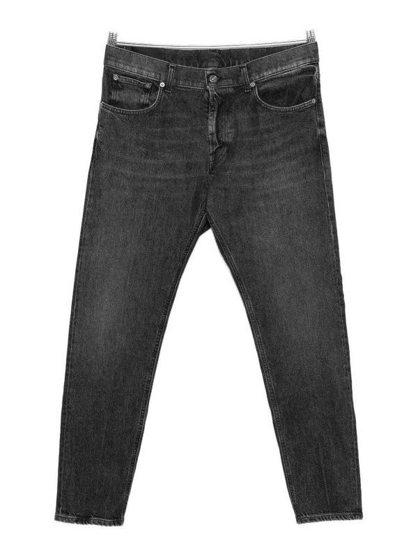 DONDUP: Straight Leg Jeans - Straight Leg Jeans - Schwarz