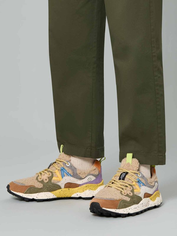 FLOWER MOUNTAIN: Chaussures de sport online - Baskets - Marron