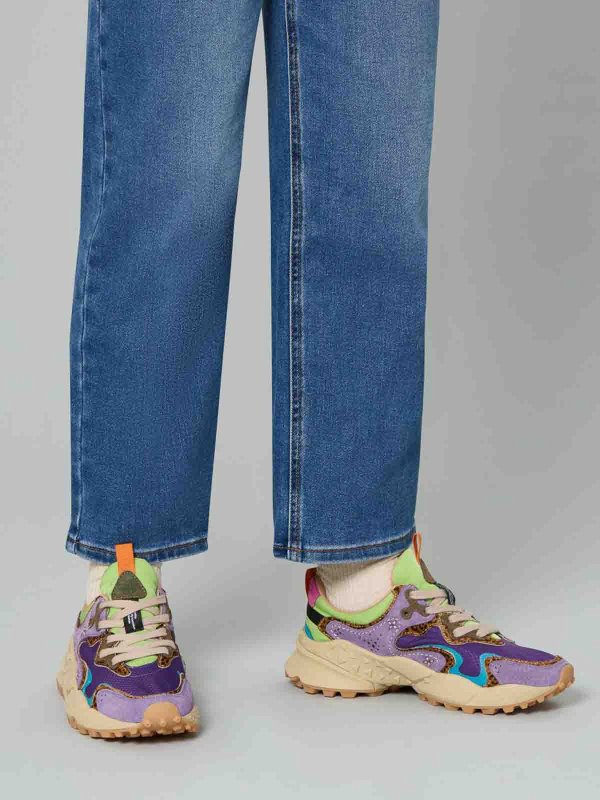 FLOWER MOUNTAIN: Chaussures de sport online - Baskets - Violet