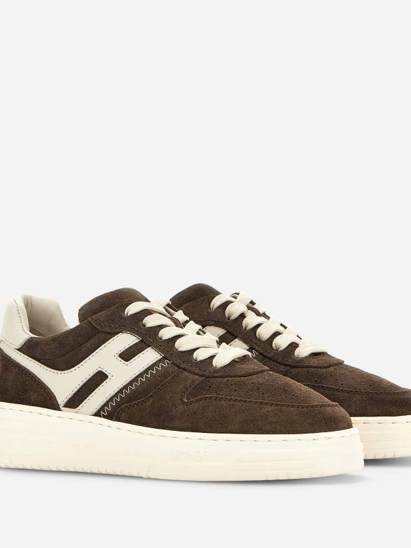 HOGAN: Chaussures de sport online - Baskets - Marron