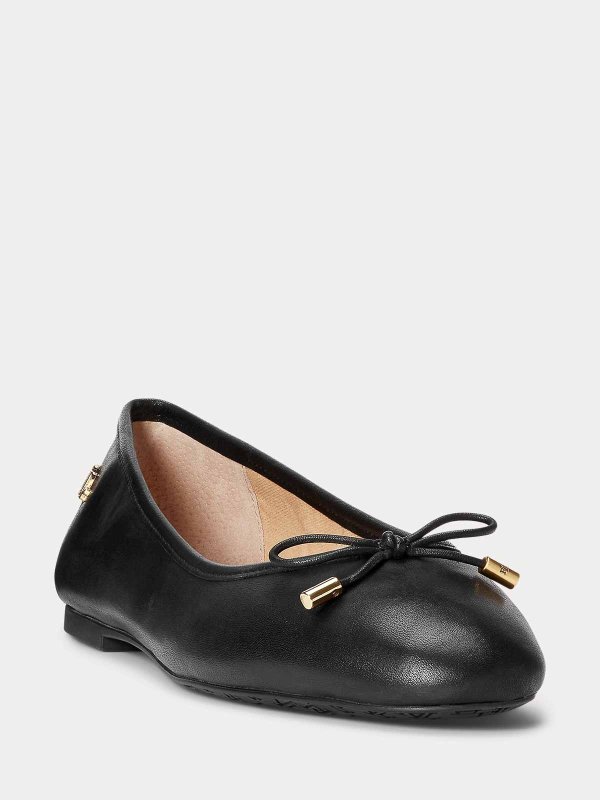 LAUREN RALPH LAUREN: フラットシューズ online - フラットシューズ - 黒