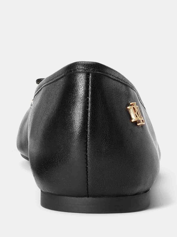 The Best Shops LAUREN RALPH LAUREN: フラットシューズ - フラットシューズ - 黒