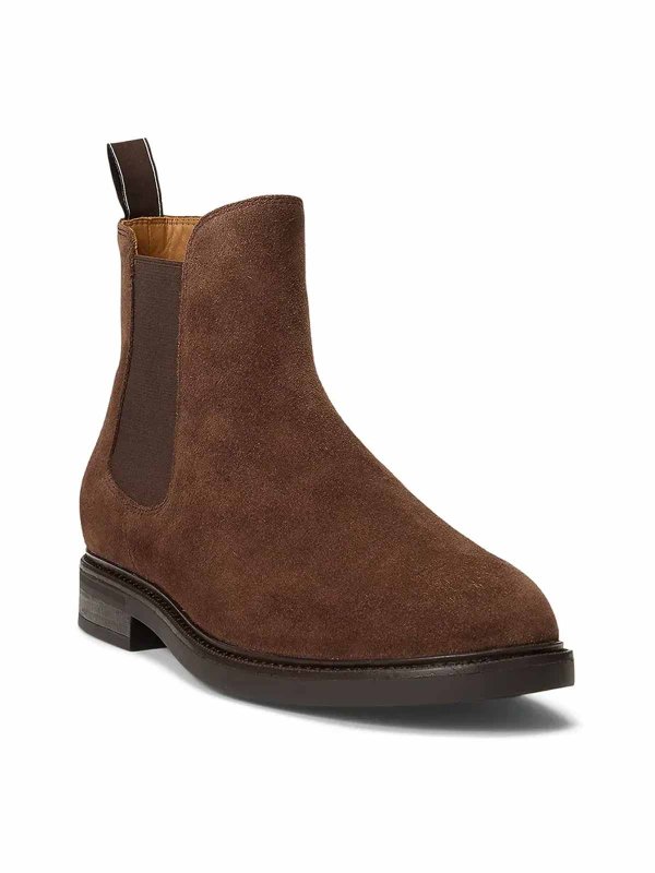 POLO RALPH LAUREN: Bottes online - Bottes - Marron Foncé