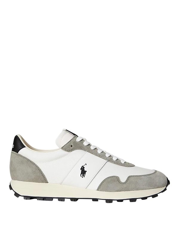 POLO RALPH LAUREN: Chaussures de sport - Baskets - Gris