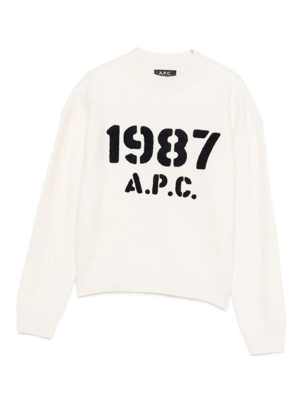 A.P.C.: crew necks - 1987 Logo Sweater