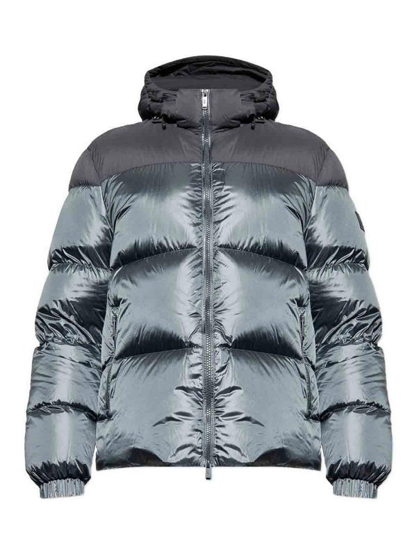 ADD: ダウン・ハイテクジャケット - ダウンジャケット - グレー