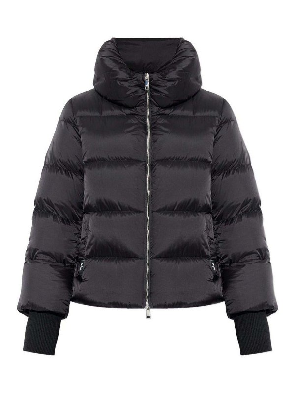 ADD: padded jackets - Down jacket with funnel neck and zip