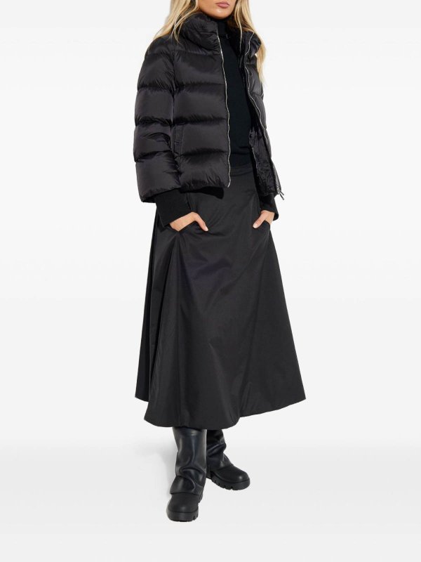 The Best Shops ADD: padded jackets - Down jacket with funnel neck and zip