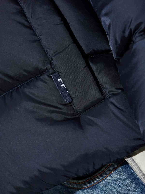 Down jacket with zip shop online: ADD