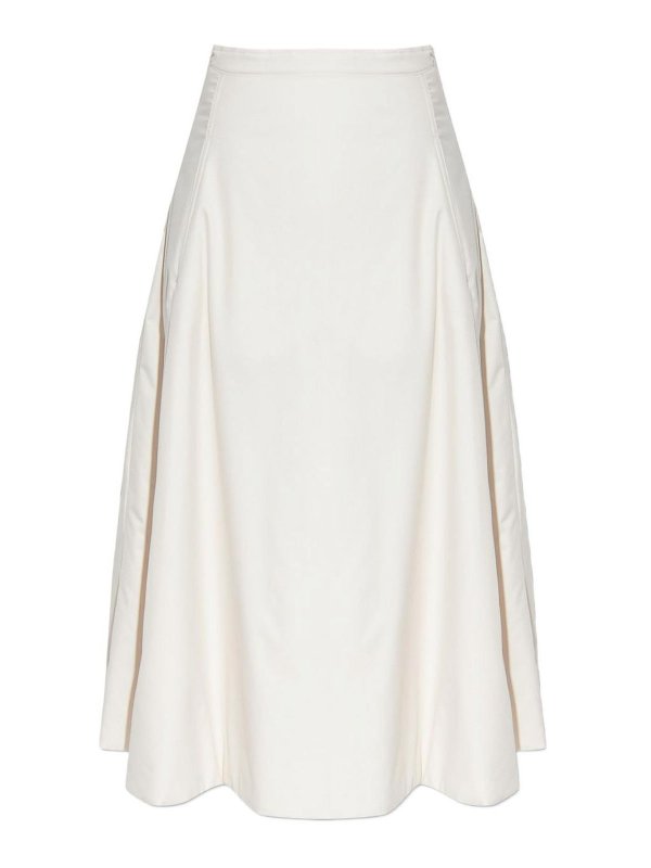 ADD: Faldas media pierna y semilargas - Falda Semilarga - Blanco