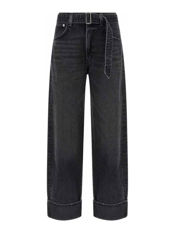 AGOLDE: jeans dritti, a sigaretta - Jeans Con Cintura