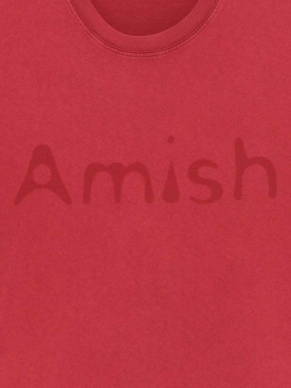 AMISH: completi da cerimonia online - Maglietta Con Stampa Del Logo