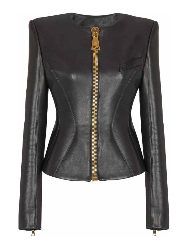 Balmain: Chaquetas casual - Chaqueta Casual - Negro