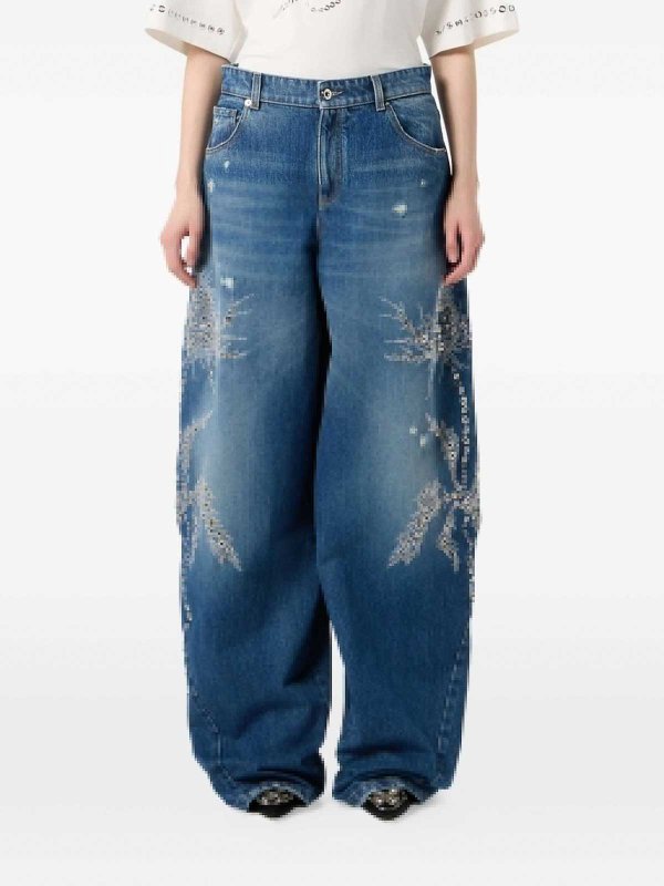 BE BLUMARINE: jeans dritti, a sigaretta online - Jeans Decorati